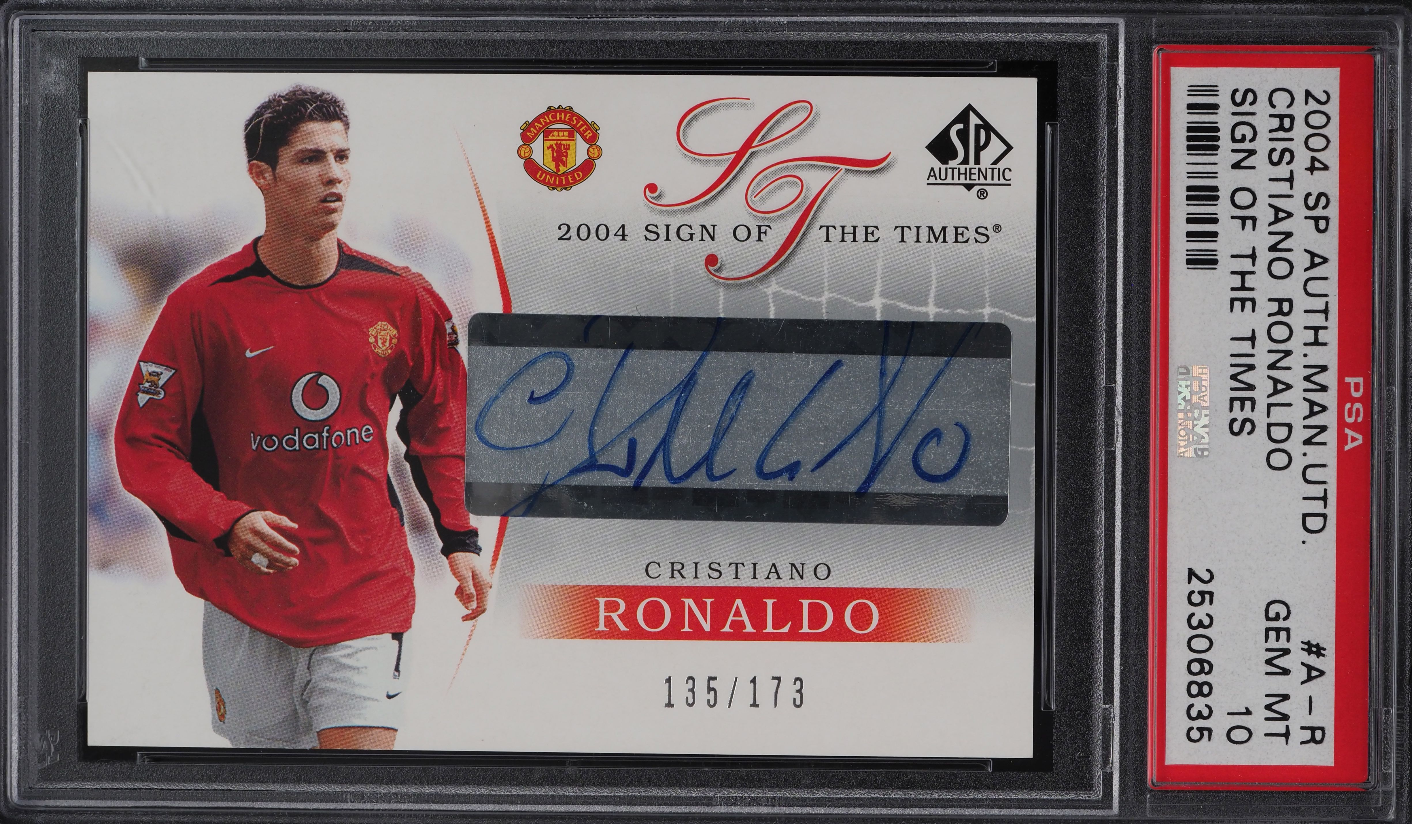 その他 PSA 2004 SP AUTHENTIC CRISTIANO RONALDO 2004 SP Authentic Manchester United Cristiano Ronaldo #67