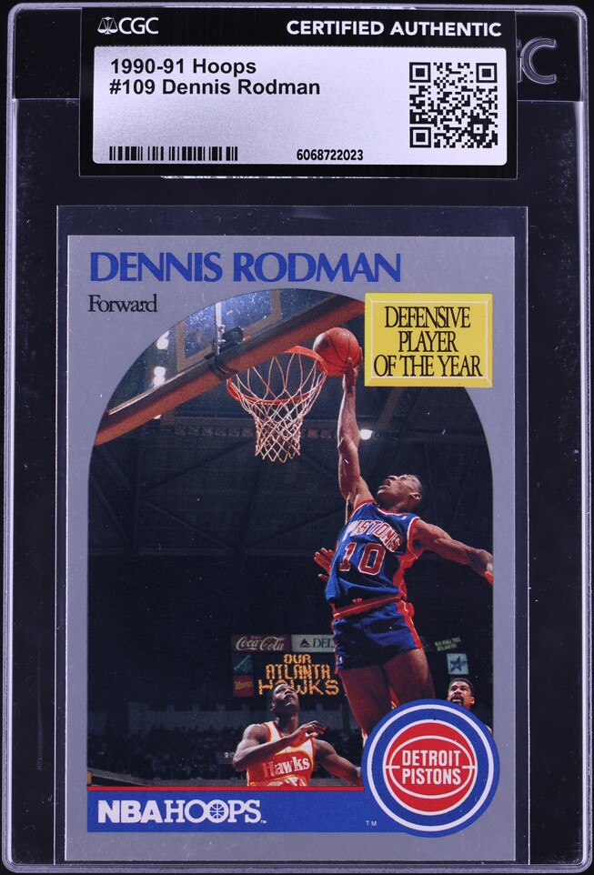 1998 Metal Universe Precious Metal Gems PMG Dennis Rodman /50 #16