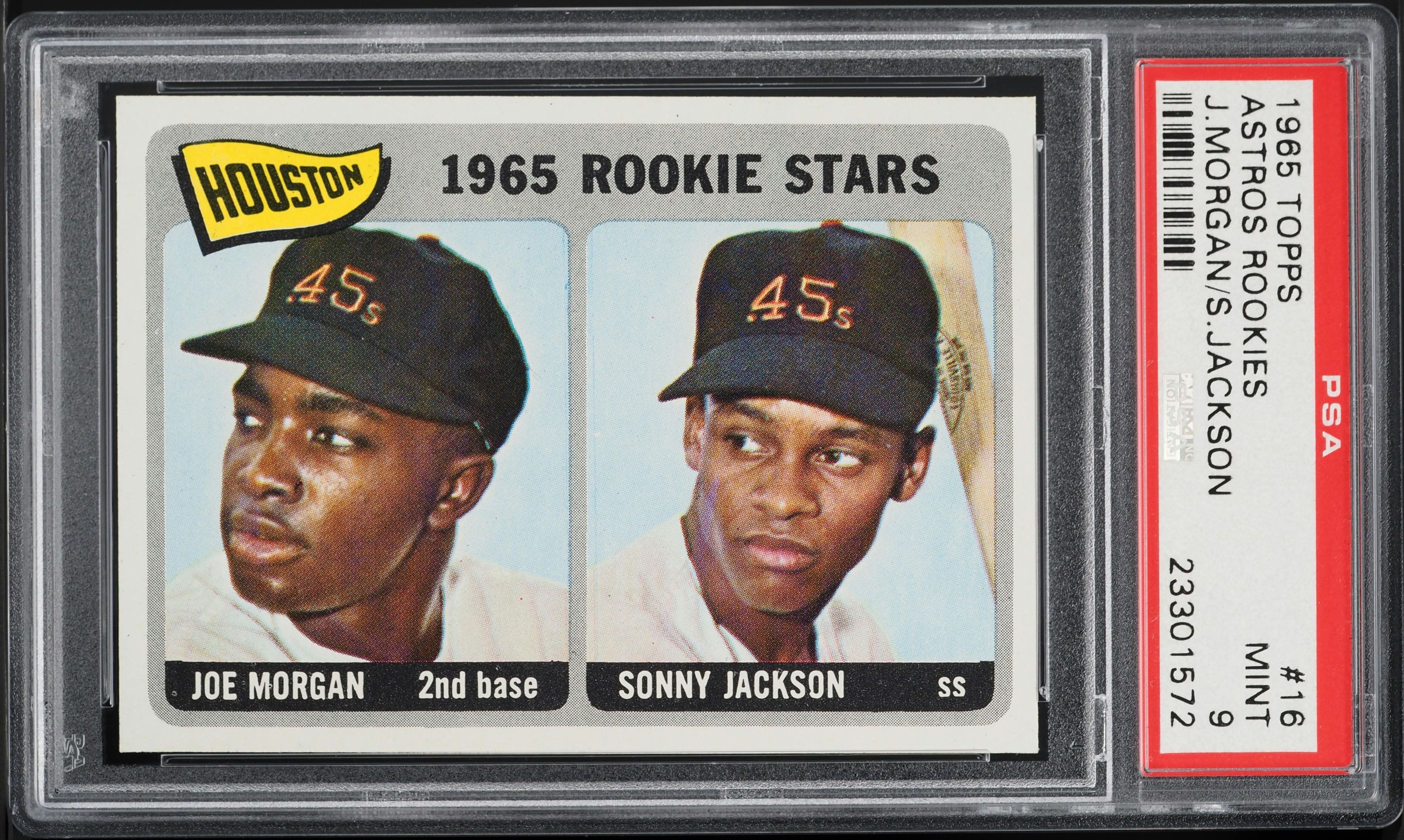 1965 Topps Joe Morgan ROOKIE #16 PSA 9 MINT