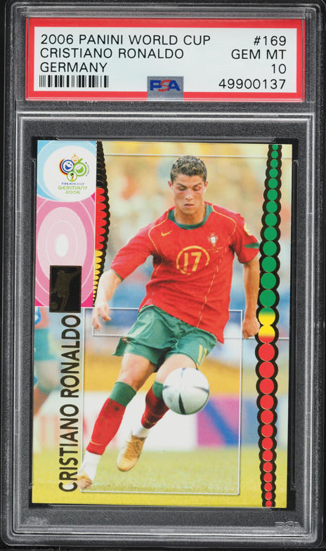 2004 SP Authentic Manchester United Cristiano Ronaldo #67 PSA 10