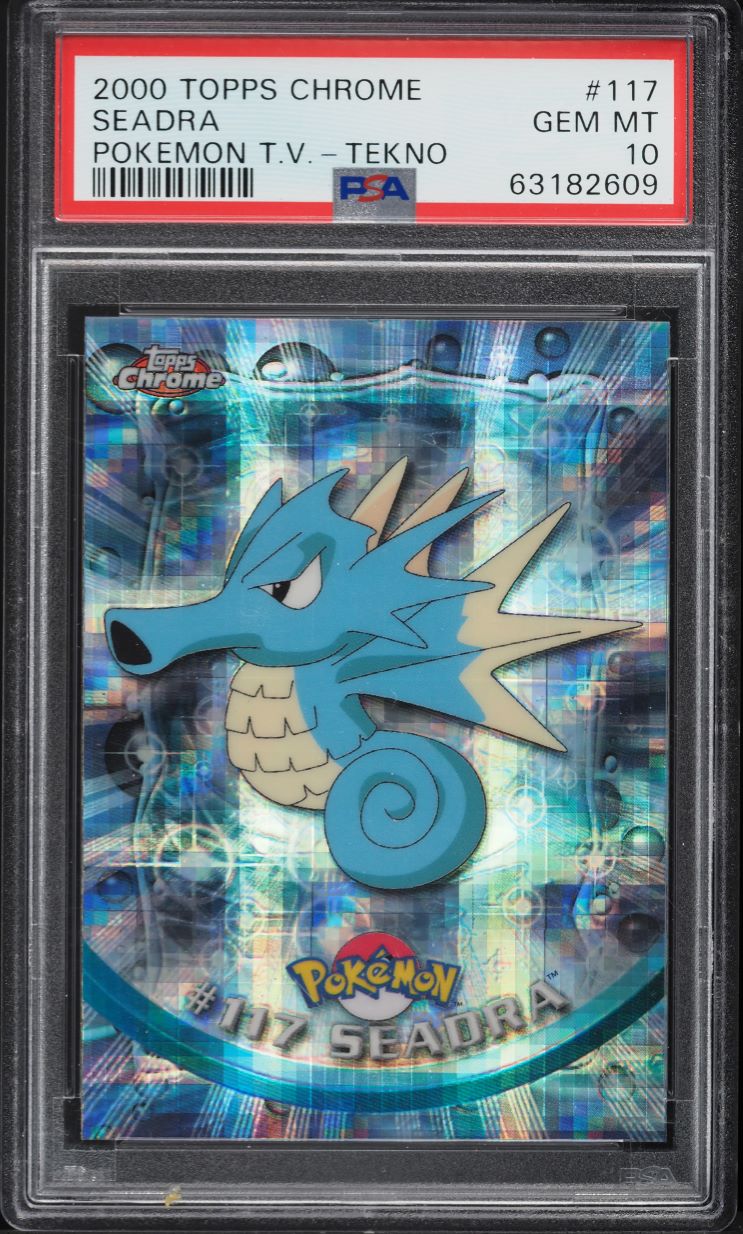 2000 Topps Chrome Pokemon Series 3 Tekno Dragonite #149 PSA 10 GEM