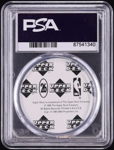 1995 Upper Deck Milk Caps Michael Jordan #26 PSA 10 GEM MINT - Photo 2