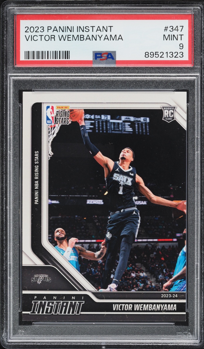 2023 Panini Instant Victor Wembanyama ROOKIE /8615 #347 PSA 9 MINT