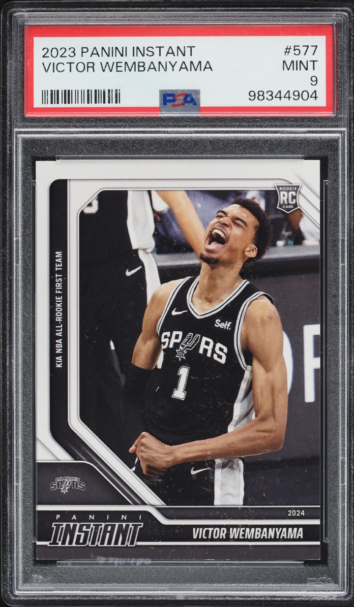 2023 Panini Instant Victor Wembanyama ROOKIE /5881 #577 PSA 9 MINT