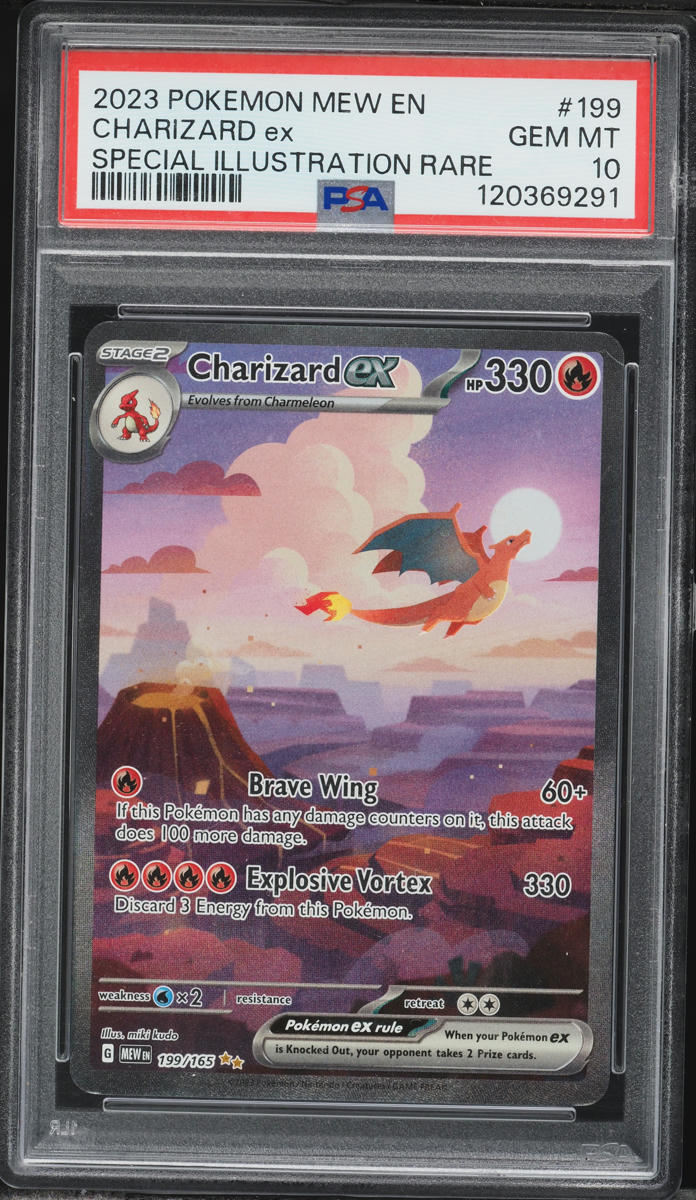 2023 Pokemon Scarlet & Violet 151 SIR Charizard Ex #199 PSA 10 GEM MINT
