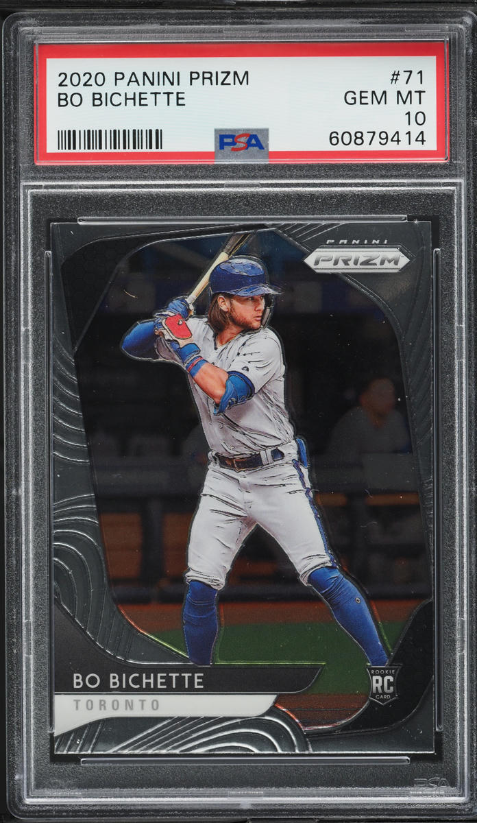2020 Panini Prizm Bo Bichette ROOKIE #71 PSA 10 GEM MINT