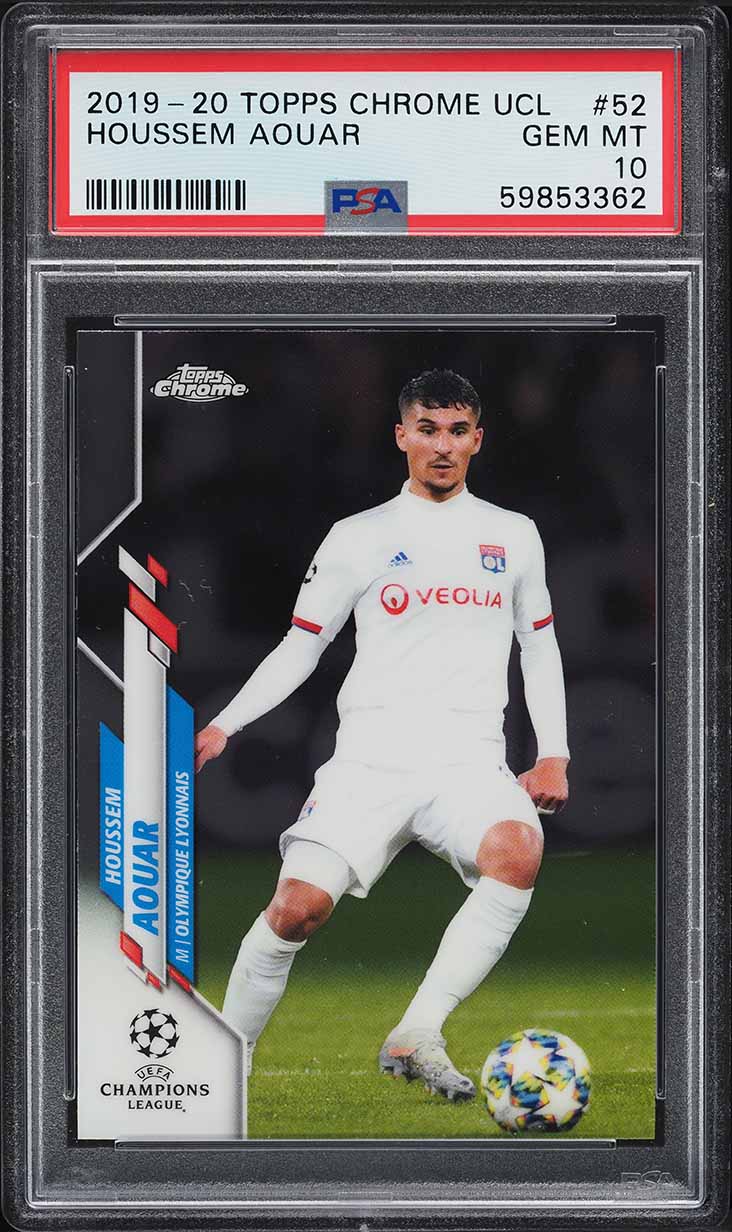 2019 Topps Chrome UEFA Champions League Erling Haaland