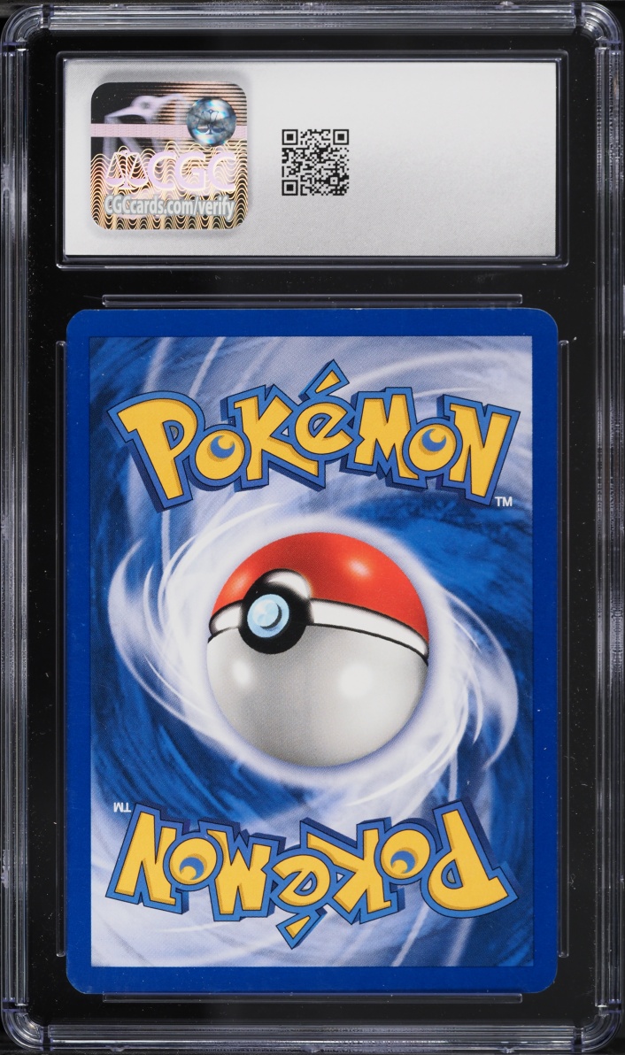 2000 Pokemon Neo Genesis 1st Edition Red Dot Error Holo Typhlosion #17 CGC 8 NM-MT