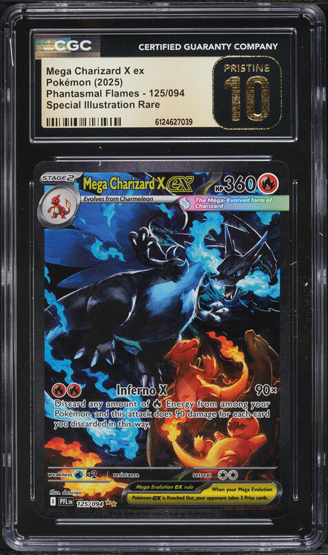 2025 Pokemon Japanese Mega Dream Ex MA Mega Charizard X ex #223
