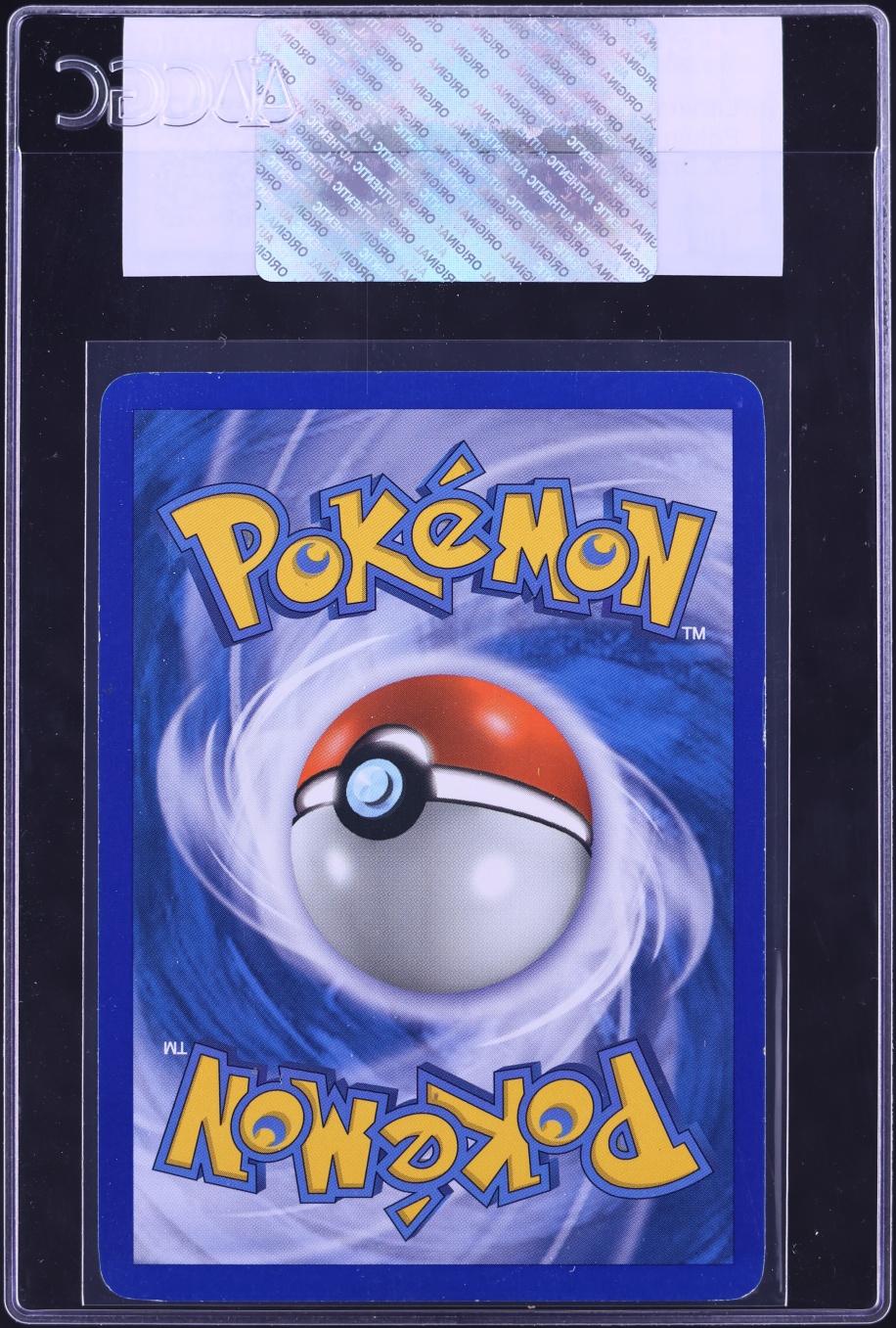2006 Pokemon EX Dragon Frontiers Larvitar #52 CGC AUTH