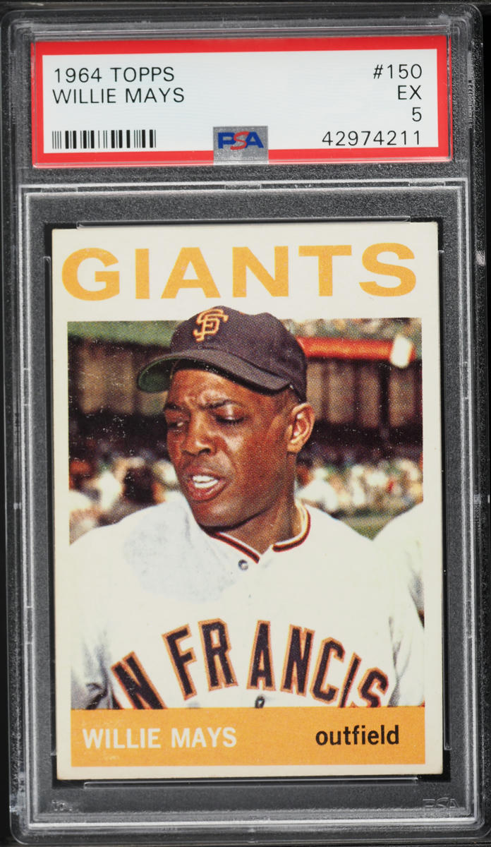 1964 Topps Willie Mays #150 PSA 5 EX
