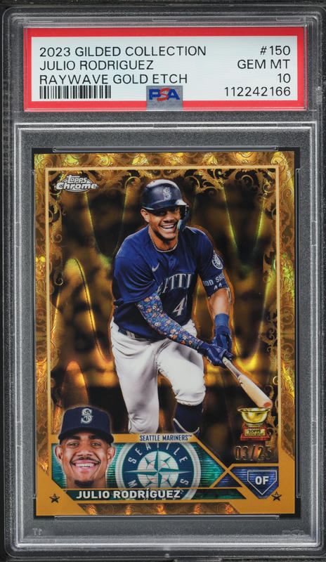 10シリ　topps wbc 2023 Julio Rodriguez ブラック 10シリ topps wbc 2023 Julio Rodriguez ブラック 2023 Topps Update