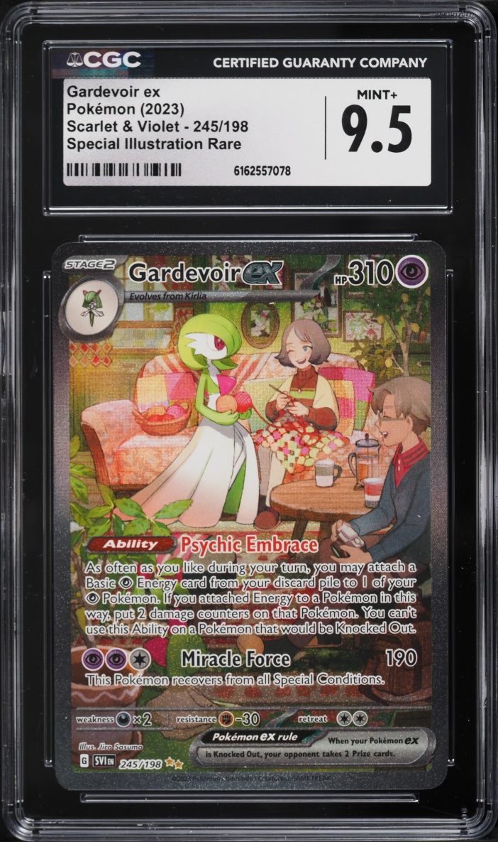 2023 Pokemon Scarlet & Violet SIR Gardevoir EX #245 CGC 9.5 MINT+
