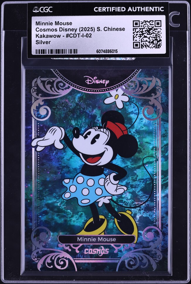 2024 Topps Chrome Disney Minnie Mouse #2 PSA 10 GEM MINT on