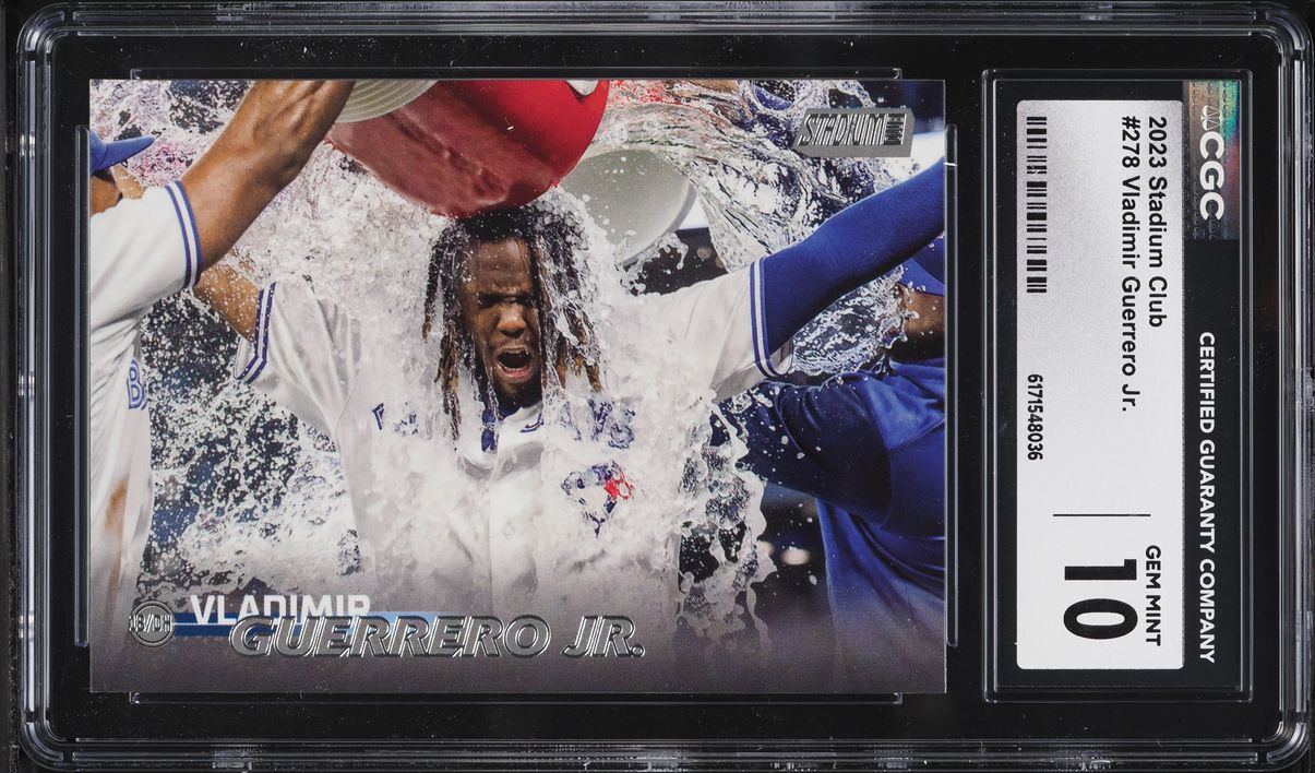 2023 Stadium Club Vladimir Guerrero Jr. #278 CGC 10 GEM MINT