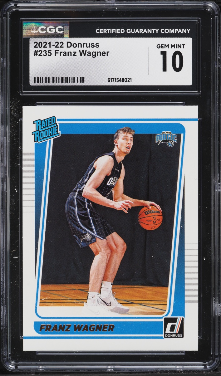 2021 Donruss Basketball Franz Wagner ROOKIE #235 CGC 10 GEM MINT