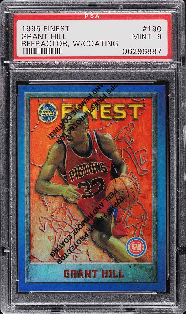 1995 Hoops Hot List Grant Hill #4 PSA 6 EXMT on Fanatics Collect