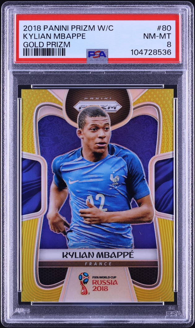 2018 Panini Prizm World Cup New Era Silver Kylian Mbappe ROOKIE