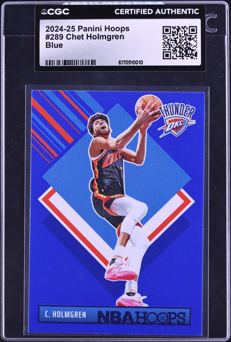 2024 Hoops Blue Chet Holmgren #289 CGC AUTH