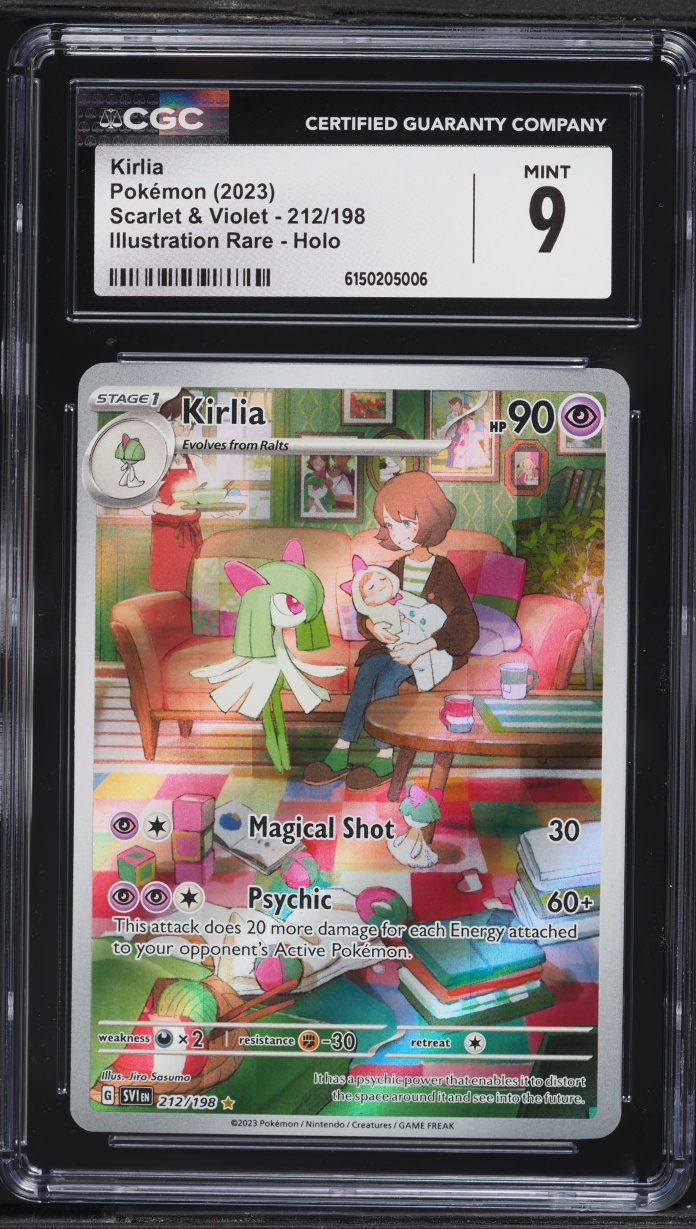 2023 Pokemon Scarlet & Violet IR Kirlia #212 CGC 9 MINT