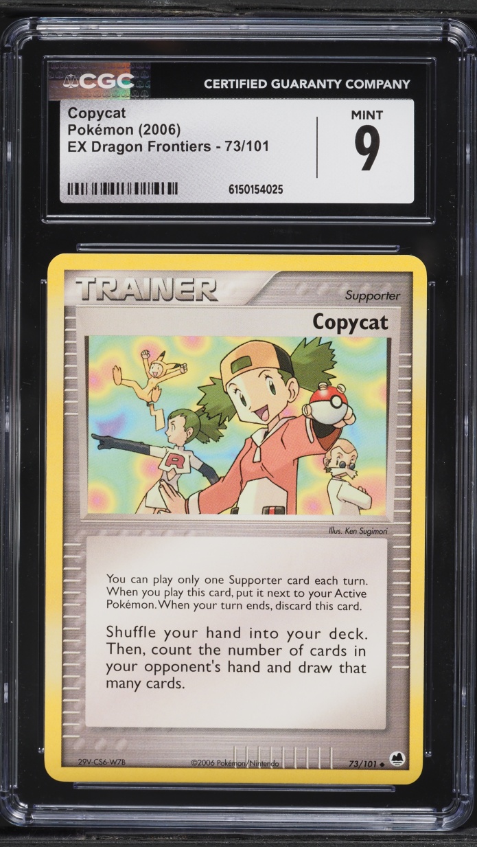 2006 Pokemon EX Dragon Frontiers Copycat #73 CGC 9 MINT
