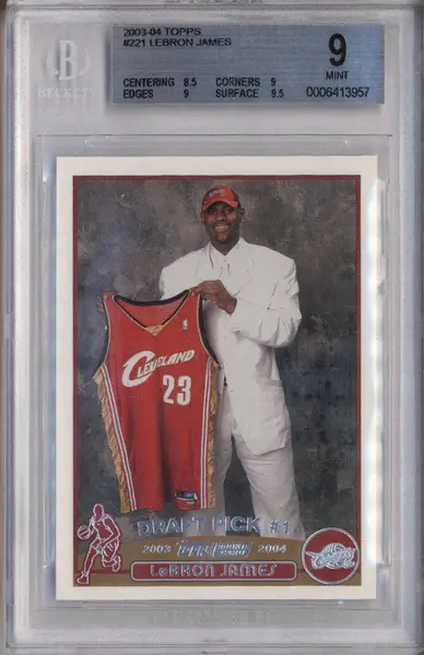 Lebron James Psa9 ルーキーRC 2003-upper-deck-lebron-james-