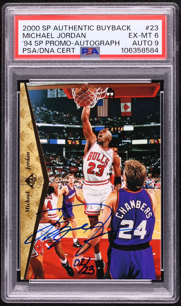 その他 Michael Jordan SP AUTHENTIC 2002-03 SP Authentic Michael Jordan Auto Marks of