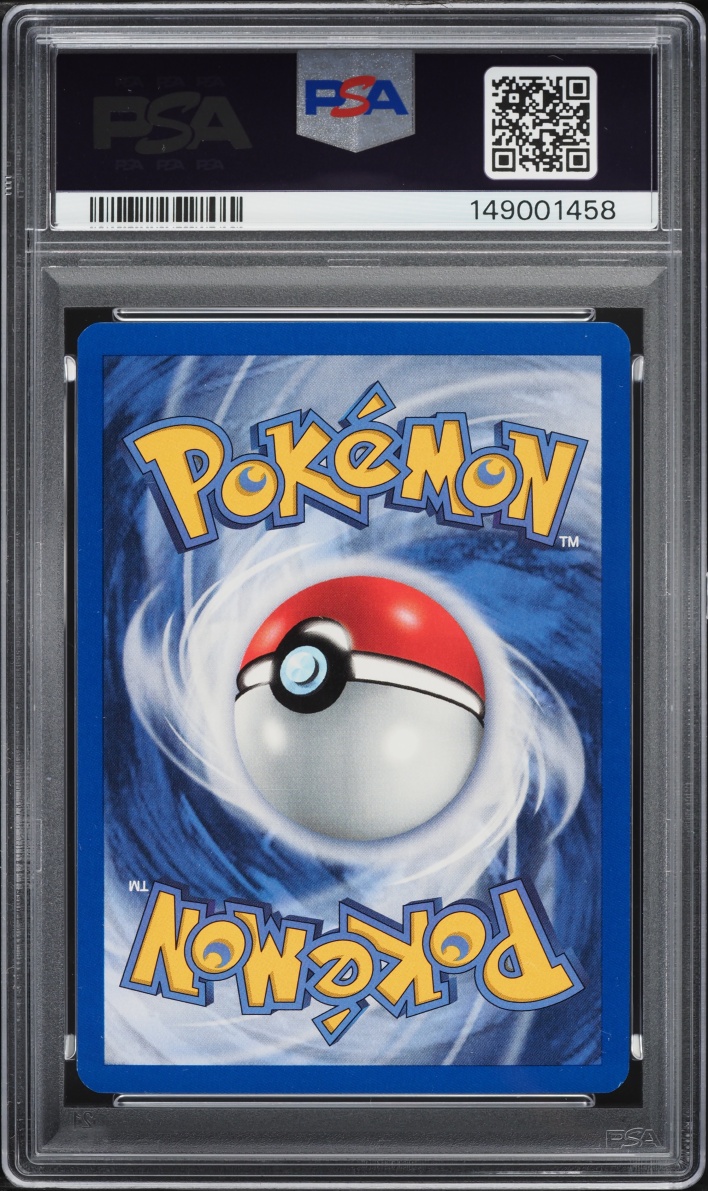 2001 Pokemon Movie 3 Promo Reverse Holo Entei #34 PSA 8 NM-MT
