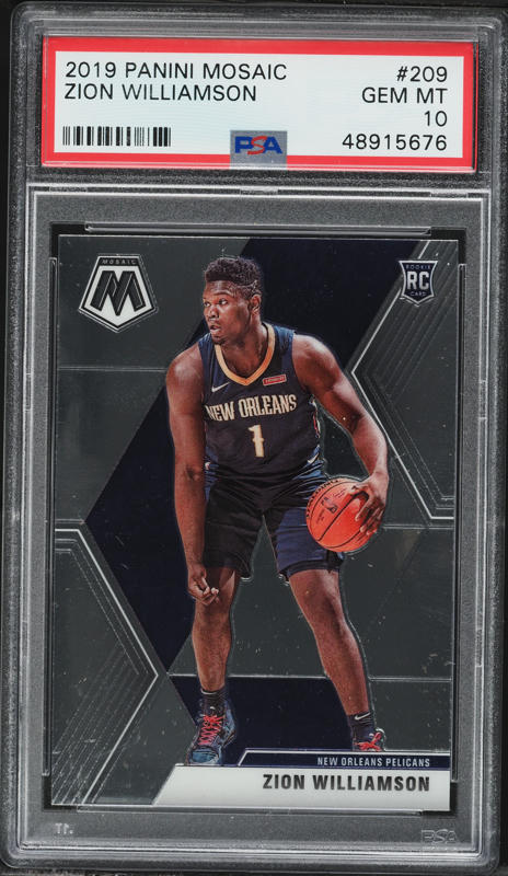 2019 Immaculate Collection Zion Williamson ROOKIE PATCH AUTO /99