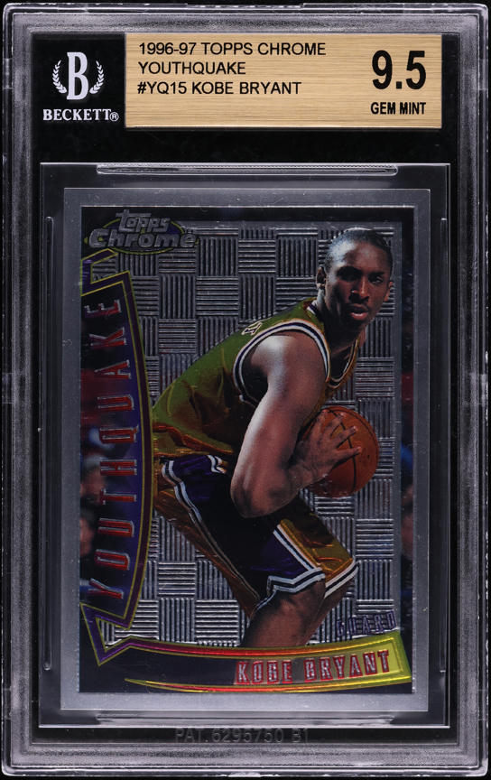 1996 Topps Basketball Kobe Bryant #138 PSA 10 GEM MINT on Fanatics