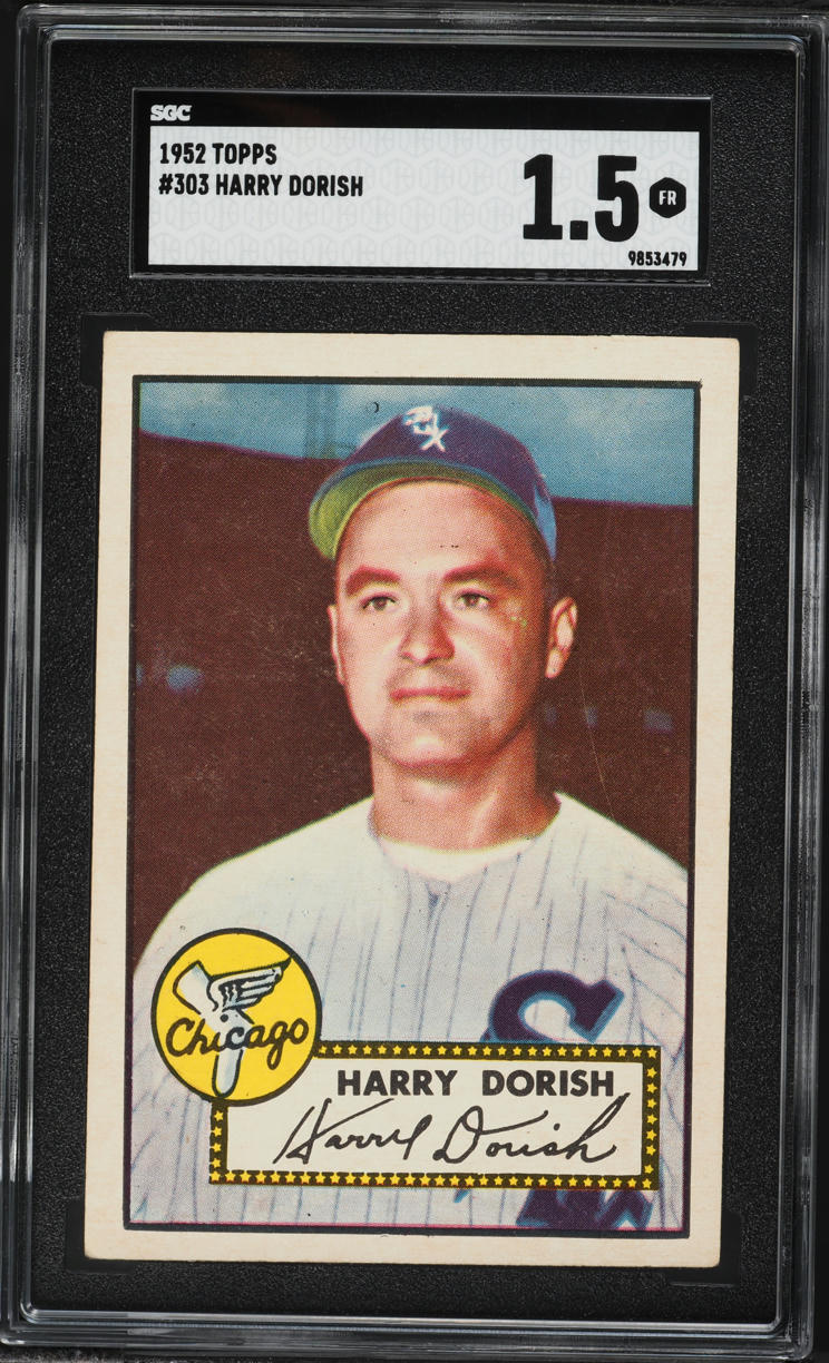 1952 Topps Harry Dorish #303 SGC 1.5 FR