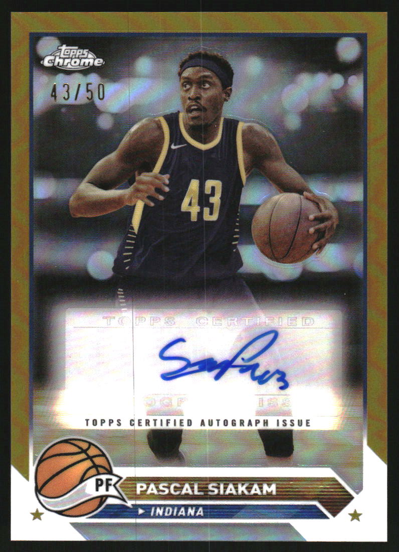 2023 Topps Merlin UEFA CC Gold Refractor Lautaro Martinez