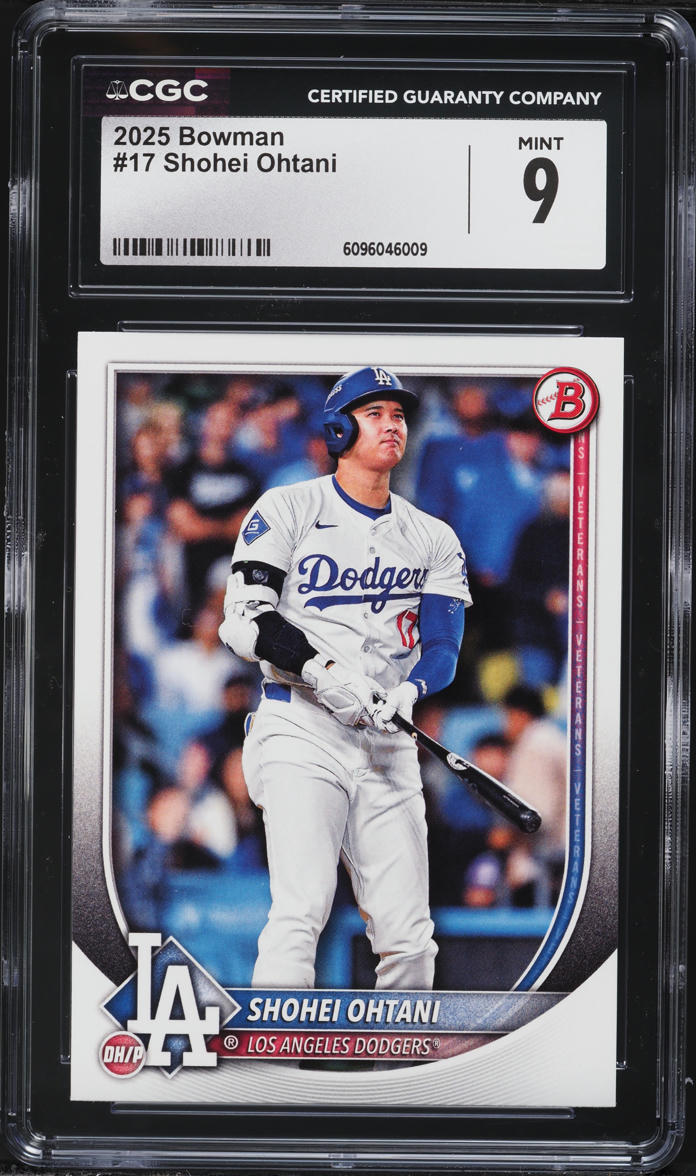 2025 Bowman Shohei Ohtani #17 CGC 9 MINT