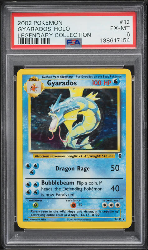 2016 Pokemon XY Evolutions Holo Gyarados #34 PSA 9 MINT on