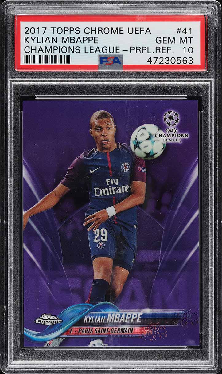 2018 Donruss Out Of This World Silver Kylian Mbappe ROOKIE #OW-9