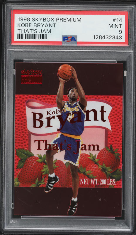 1997 Skybox Premium Players Kobe Bryant #3 BGS 9 MINT on Fanatics