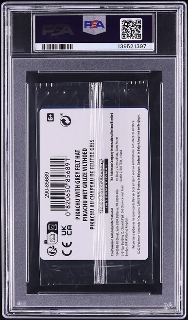 2023 Pokemon Scarlet & Violet Promo Sealed Van Gogh Pikachu With Grey Felt Hat #85 PSA 10 GEM