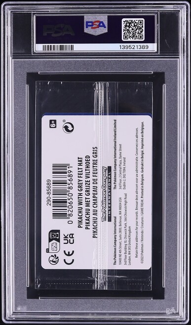 2023 Pokemon Scarlet & Violet Promo Van Gogh Full Art Pikachu With Grey Felt Hat #85 PSA 10 GEM