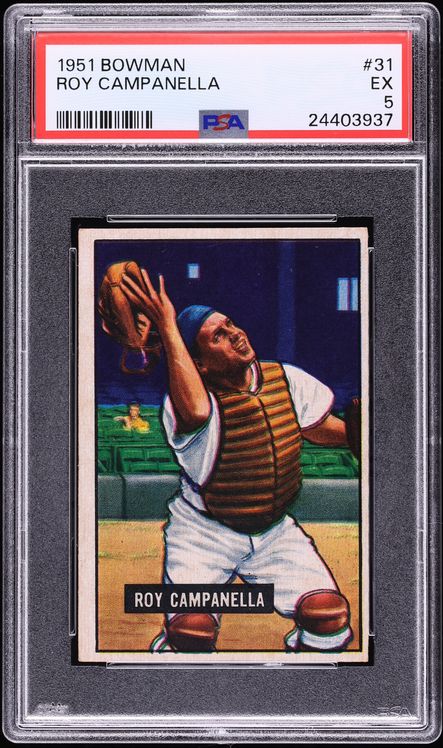 1951 Bowman Roy Campanella #31 PSA 5 EX