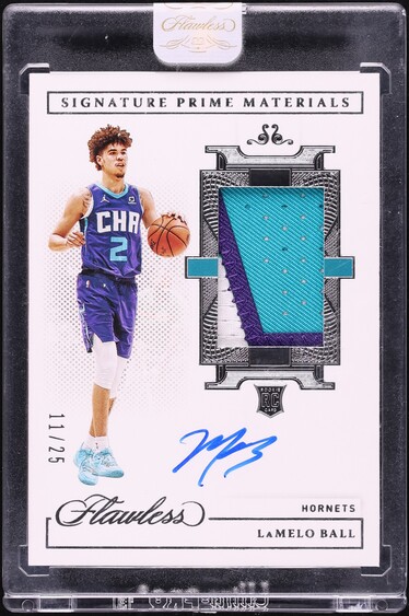 2020 Panini Mosaic Blue Chips LaMelo Ball ROOKIE #9 PSA 10 GEM