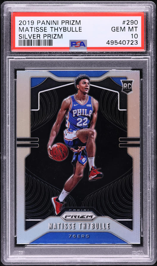 2019 Panini Prizm Matisse Thybulle ROOKIE #290 PSA 10 GEM