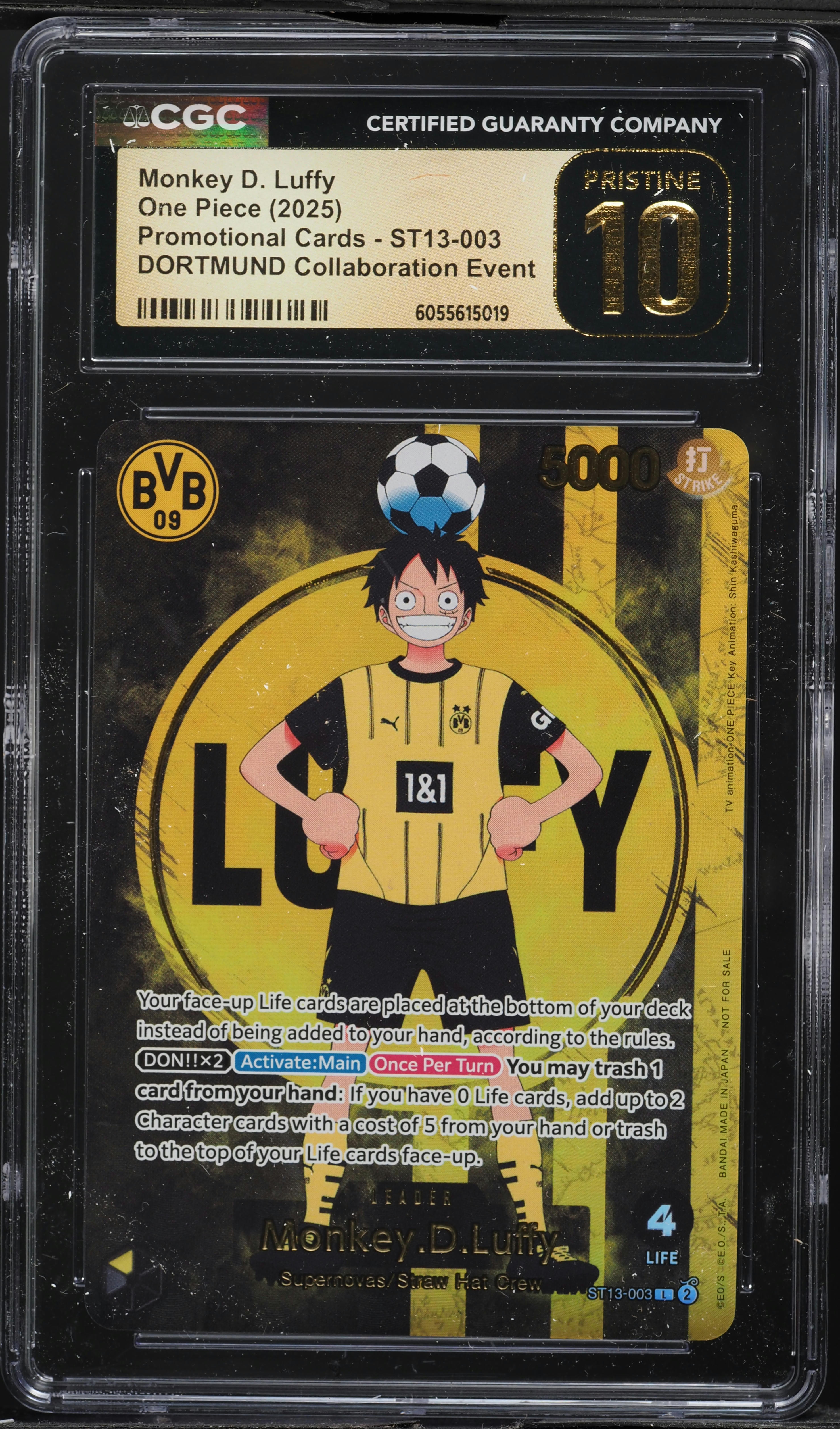 【未開封】 Monkey D. Luffy BVB ルフィプロモ Monkey.D.Luffy (BVB x One Piece Campaign) - One Piece