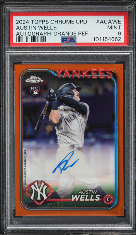 2024 Topps Chrome Rookie Orange Refractor #RA-WM Wade