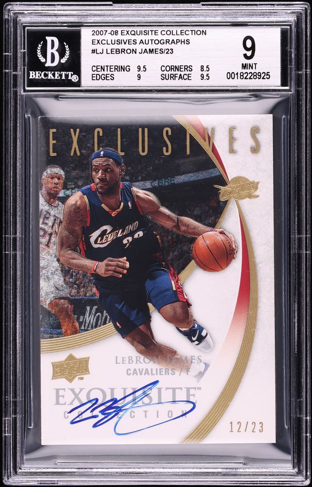 LeBron James signature box LeBron James 2003 Upper Deck Box Set #3 National Accolades  main image 4