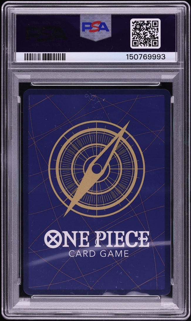 2026 One Piece The Azure Sea's Seven SEC Manga Art Dracule Mihawk #OP14-119 PSA 10 GEM MINT