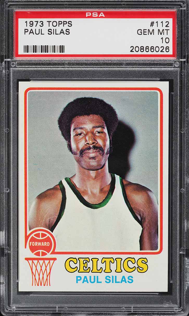 1973 Topps Basketball Paul Silas #112 PSA 10 GEM MINT