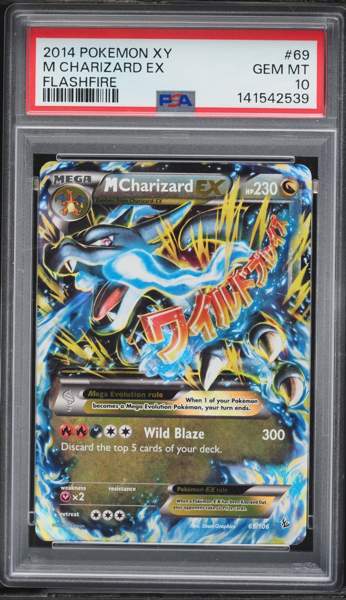 2014 Pokemon XY Flashfire M Charizard EX #69 PSA 10 GEM MINT