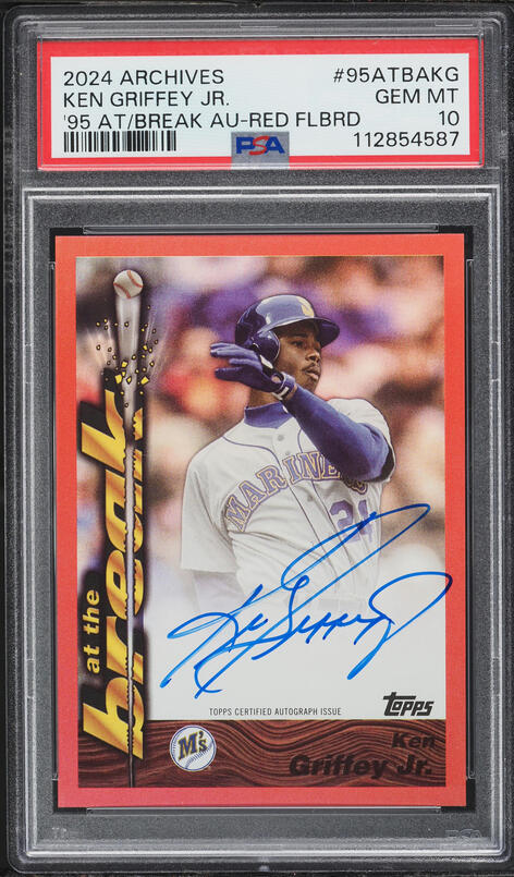 2003 Fleer E-X Essential Credentials Future Ken Griffey Jr. /27