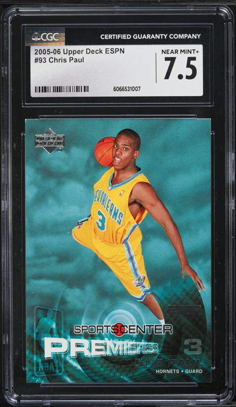 2005 Finest Refractor Chris Paul ROOKIE /249 #106 PSA 10 GEM MINT