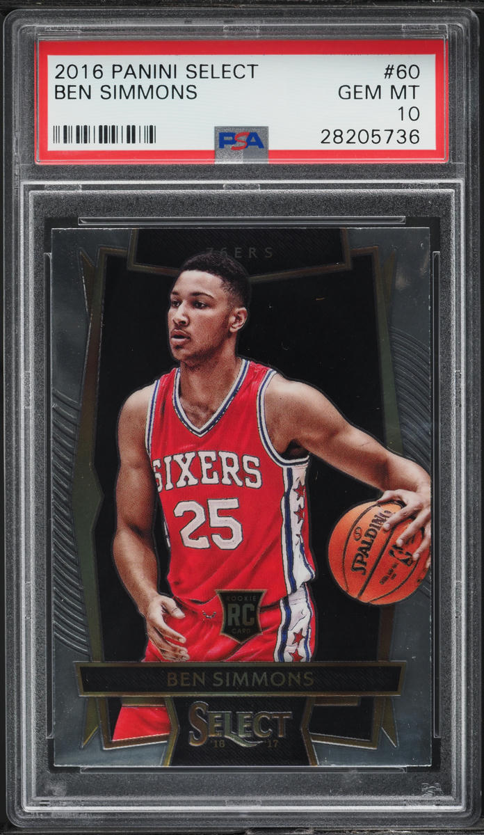 2016 Select Concourse Ben Simmons ROOKIE #60 PSA 10 GEM MINT